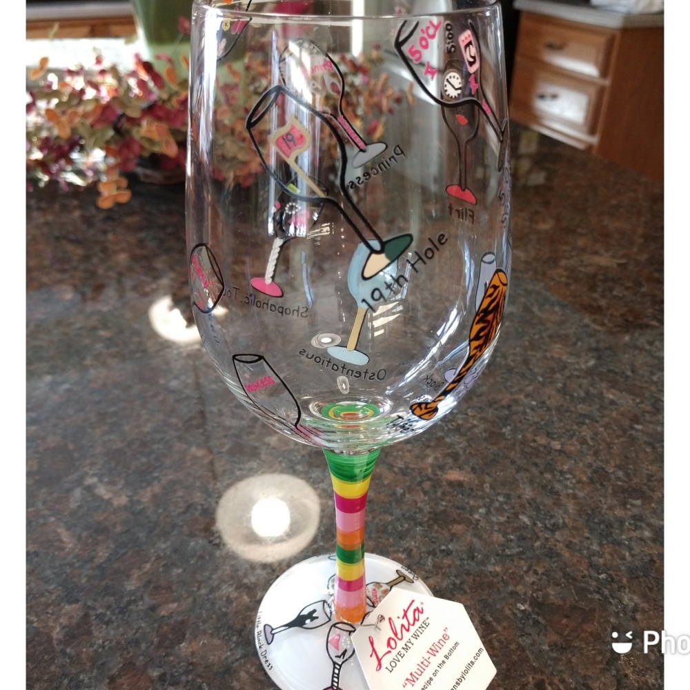 Lolita Wine Glass - Picture 2 of 3